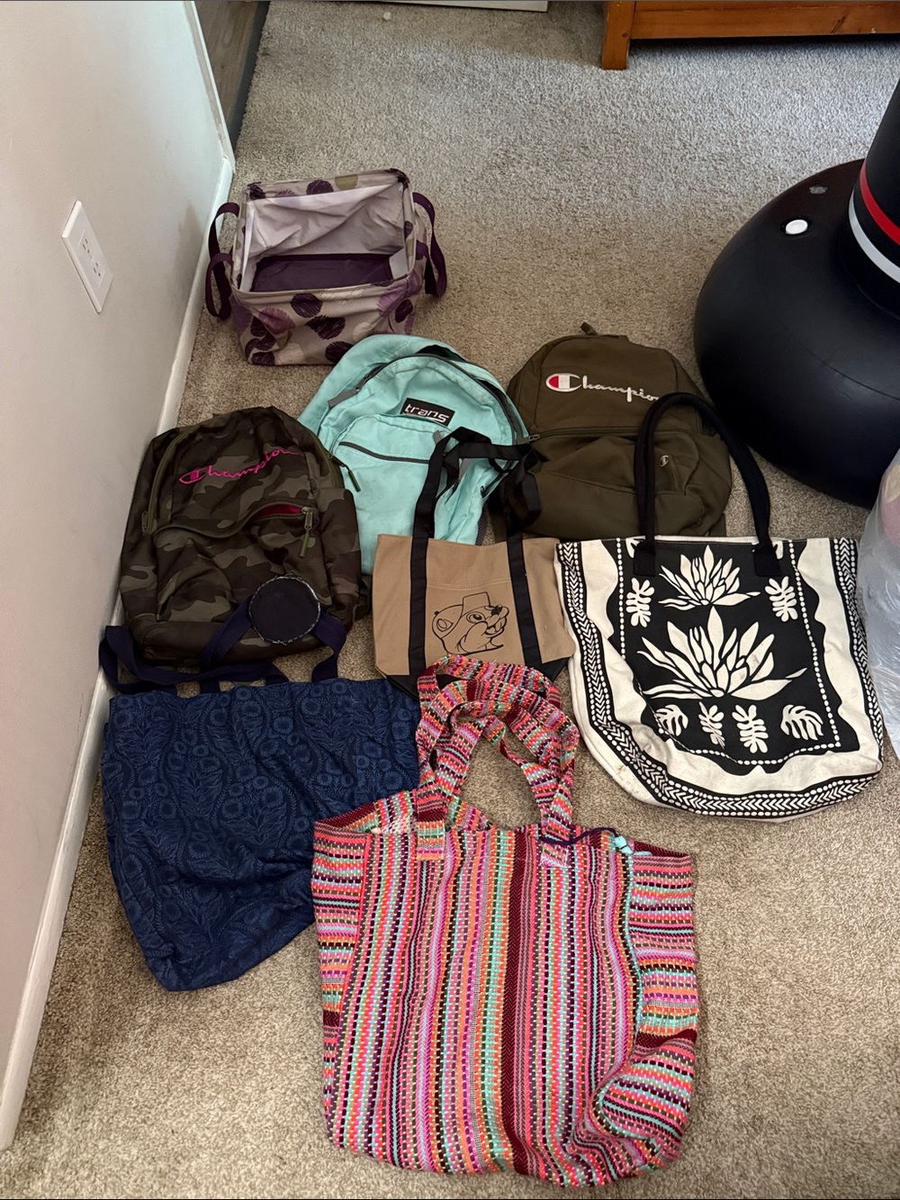 Shoulder bags and backpacks